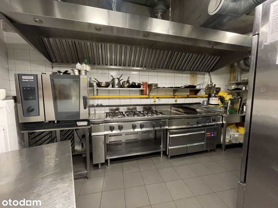 Gotowa wyposażona kuchnia / zaplecze gastronomiczne - Stare Podgórze