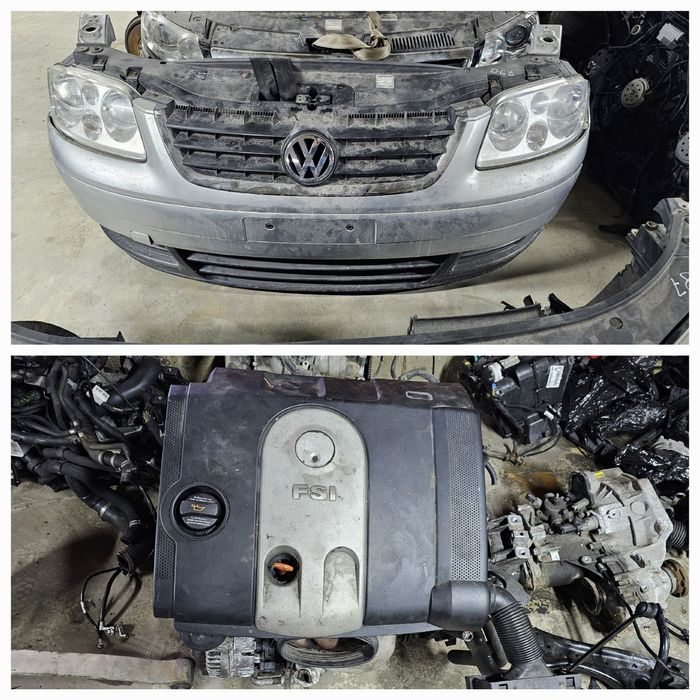 Запчастини Запчасти Разборка Двигун VW Touran 2005 1.6FSI Тоуран 2004.