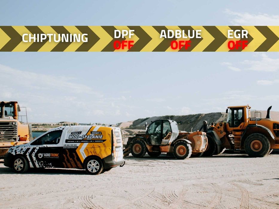 Usuwanie błędów - AdBlue - DPF - EGR - SCR | CAT JCB Komatsu Bobcat