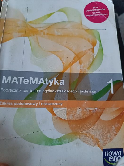Książka do matematyki 1