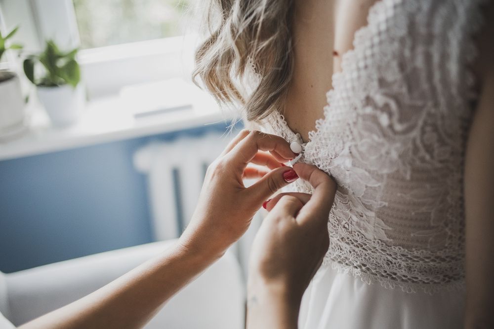 Suknia ślubna boho/rustykalna, koronka Mavi Agnes 20025