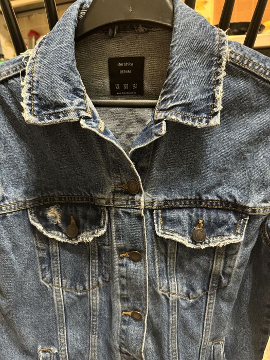Джинсовий піджак жіночий Bershka