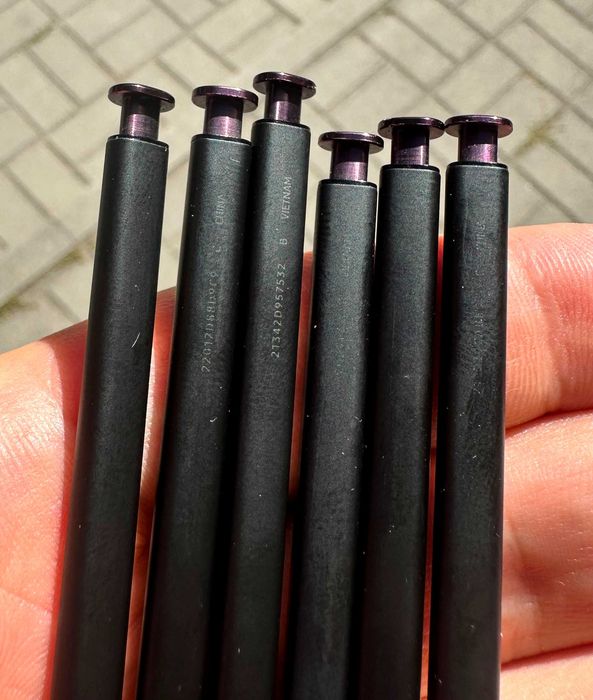 Оригінал Samsung S22 ULTRA (SM-S908) S-PEN c Bluetooth стилус Burgundy