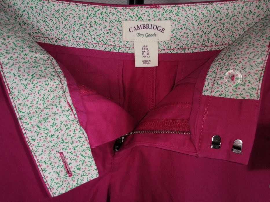 CAMBRIDGE Dry Goods Nowe Spodenki Damskie Eu 38 Bawełna Oryginalne