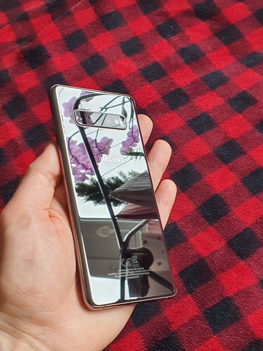 Samsung Galaxy S10+ 8/512GB Ceramic black Wada matrycy