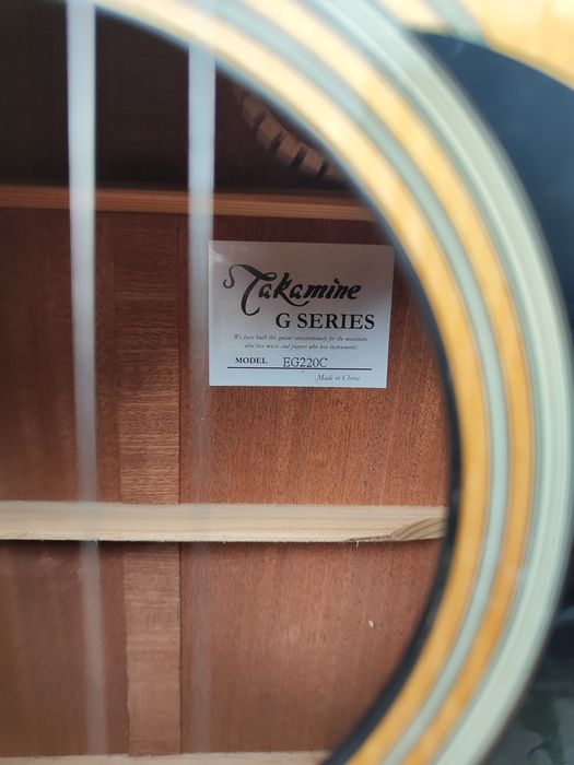 Gitara Takamine EG220C + stojak i inne
