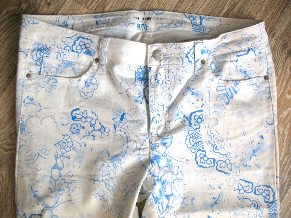 Spodnie jeans damskie 38 M biodra 96+ cm