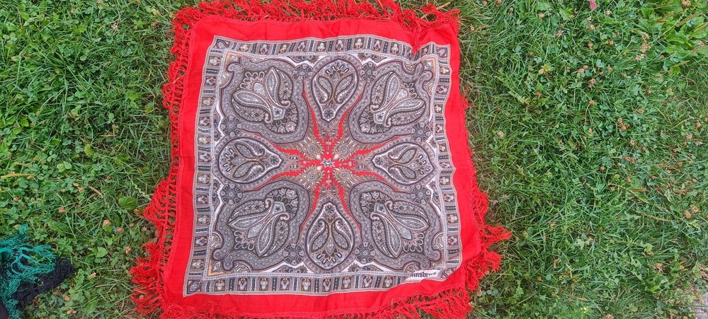 Хустка вовняна шерстяна