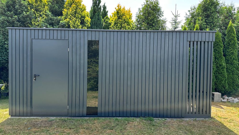 Domek narzędziowy Duży Izolowany  MODRZEW SYBERYJSKI