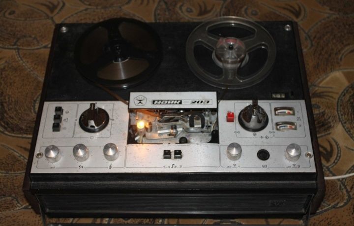 Маяк 203 после профилактики. Новая головка, новые конденсаторы