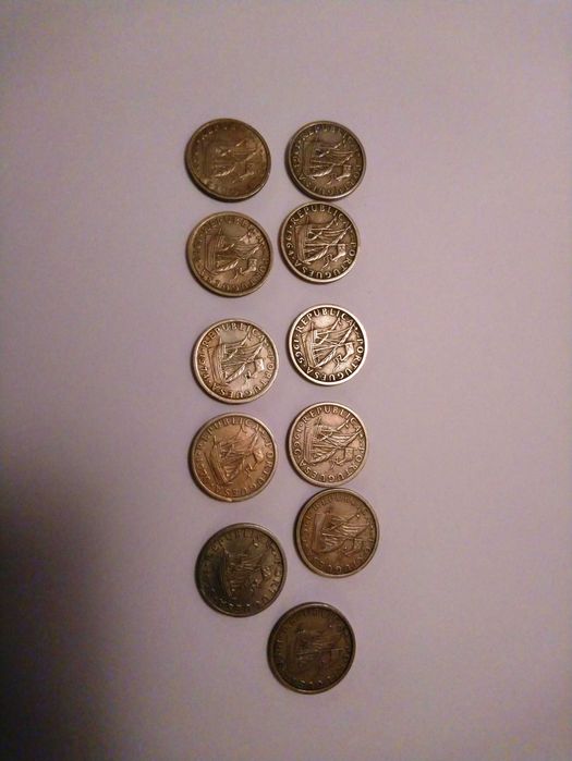 11 Moedas antigas de 2$50, Republica Portuguesa (1963 a 1972)