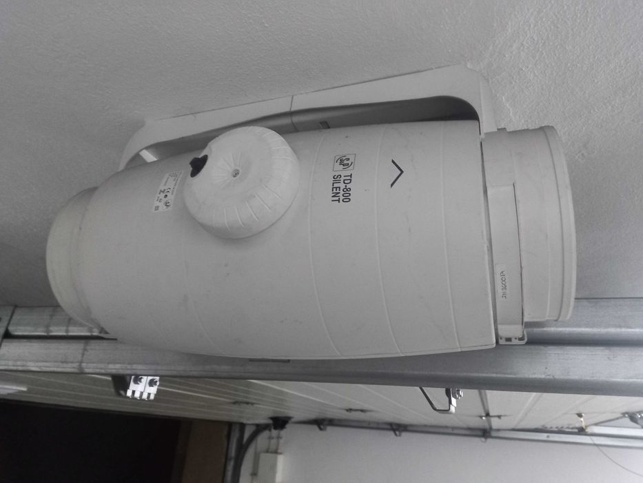 Extrator de conduta S&P TD- 800/200 SILENT