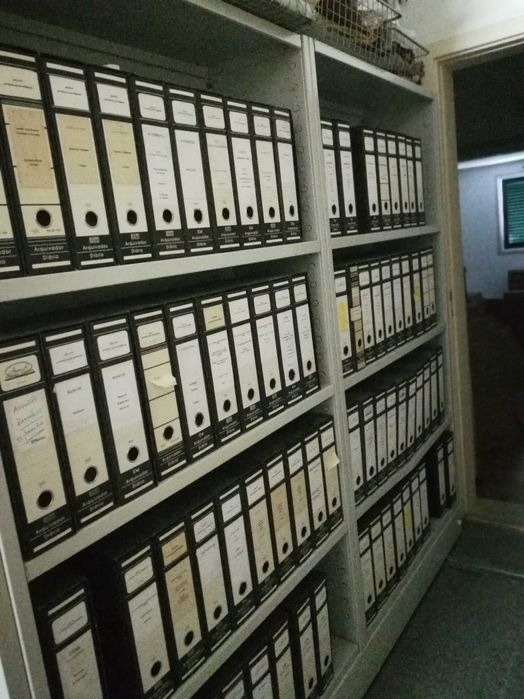 Arquivo deslizante Estantes rolantes