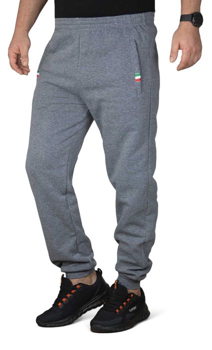 Spodnie Dresowe Męskie Gładkie KN07 S r.3XL