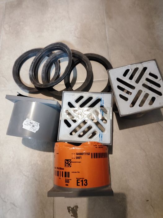 Wpust podłogowy, kratka odpływowa