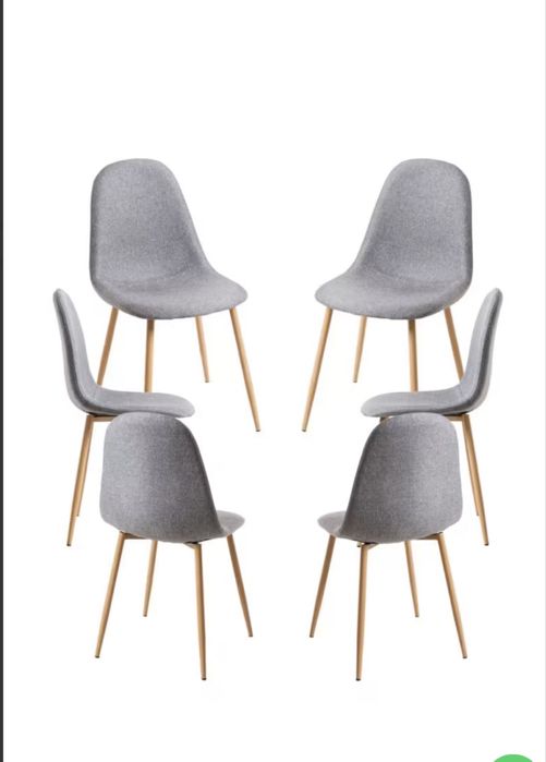 Conjunto 6 cadeiras nórdicas