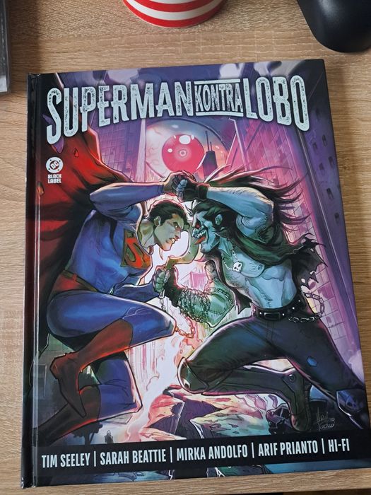 Superman vs Lobo Dc Black Label