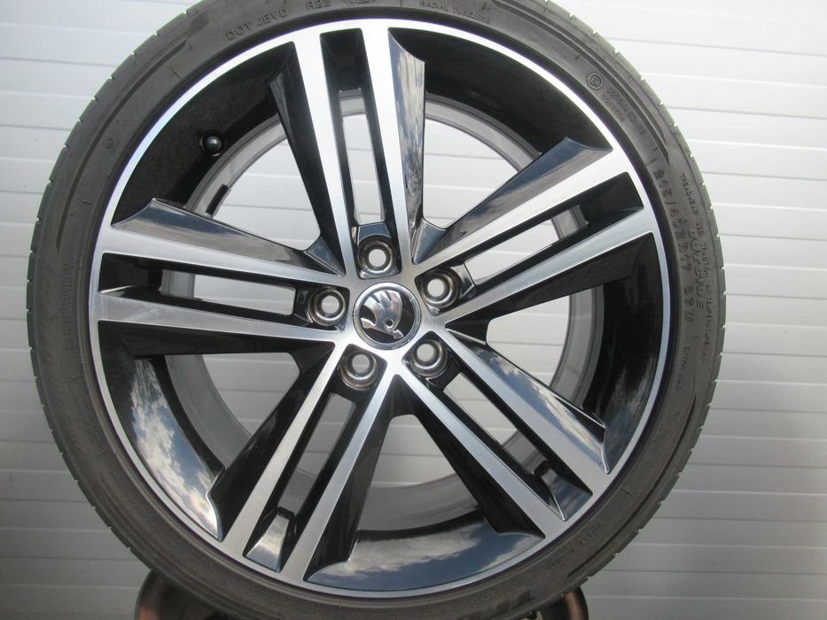 ALU+Opony lato R17 Seat Ibiza,Toledo 3, VW Polo 4,5,FABIA,RAPID 4379