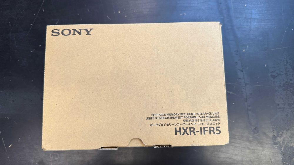 Sony HXR-IFR5 Interface for NEX-FS700 with AXS-R5 – NOWY