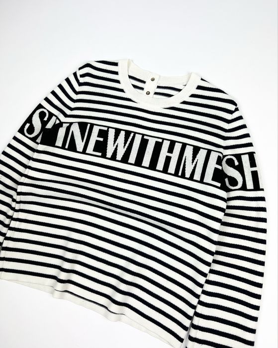 Вовняний смугасти светр кофта Maje m