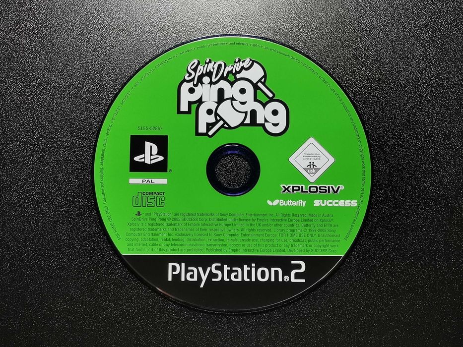 PlayStation 2 SpinDrive Ping Pong