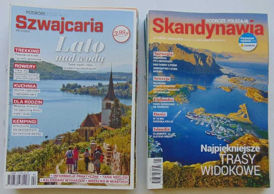 Miesięcznik Podróże numery specjalne zestaw 22 szt.
