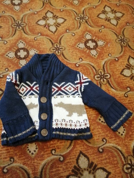 Тепла кофтина для хлопчика