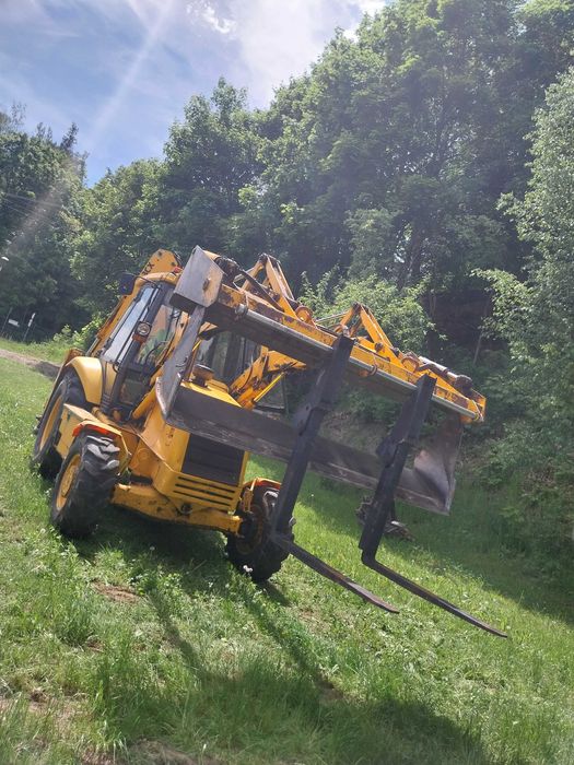 Usługi koparko ładowarką JCB. KOP - ART