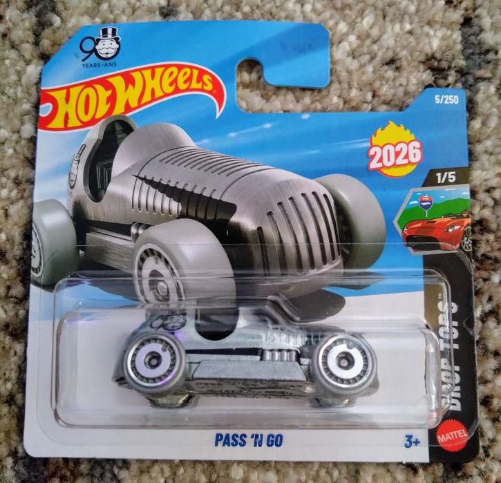 Hot Wheels Monopoly Pass'N Go 2026