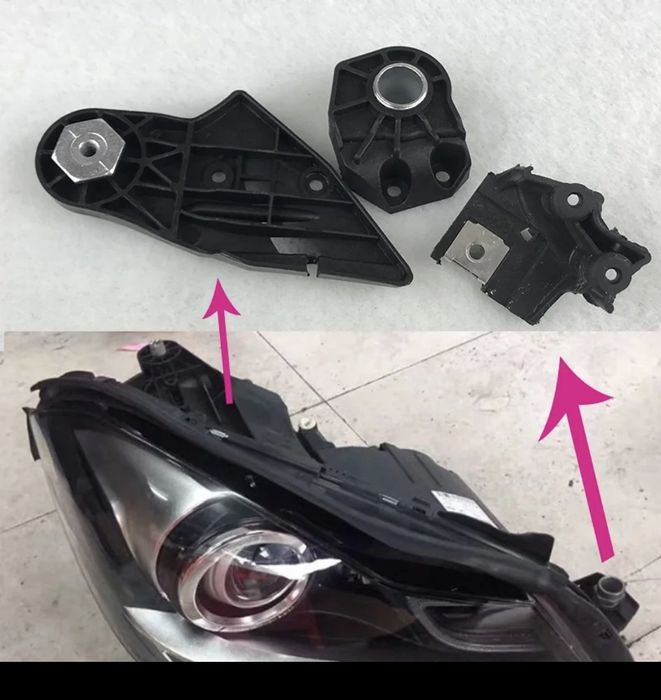 Kit reparação faróis principais mercedes classe C W204 x204
