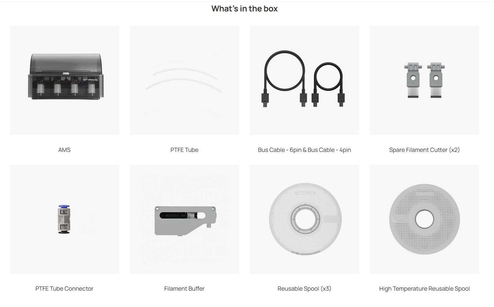 Система подачі філаменту BambuLab AMS