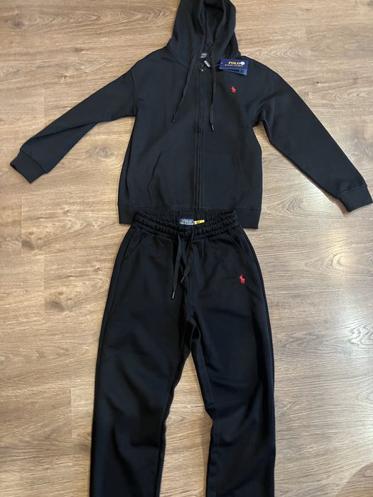 Спортивний костюм polo raphl lauren чорного кольора