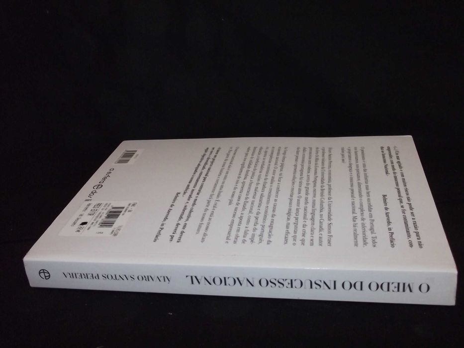 Livro Medo do Insucesso Nacional Álvaro Santos Pereira