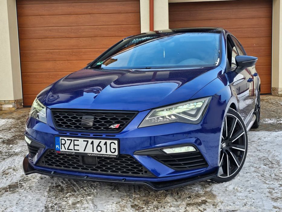 Seat Leon Cupra 2.0Tsi 300KM MAX Wersja DSG L.E.D JedynyTaki Na OtoMoto Bezwypad