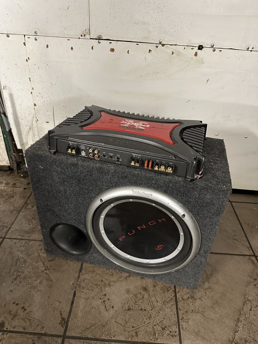 Sony Xplod 1200w Wzmacniacz + Subwoofer