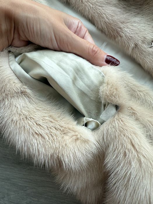 Шуба Furssgirl норкова з рукавами-трансформерами