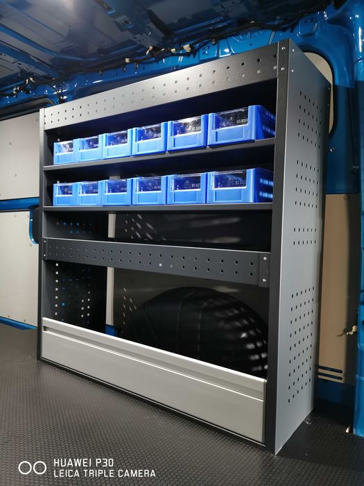 Regał moduły do zabudowy auta serwisowego zestaw Proace Jumpy T6