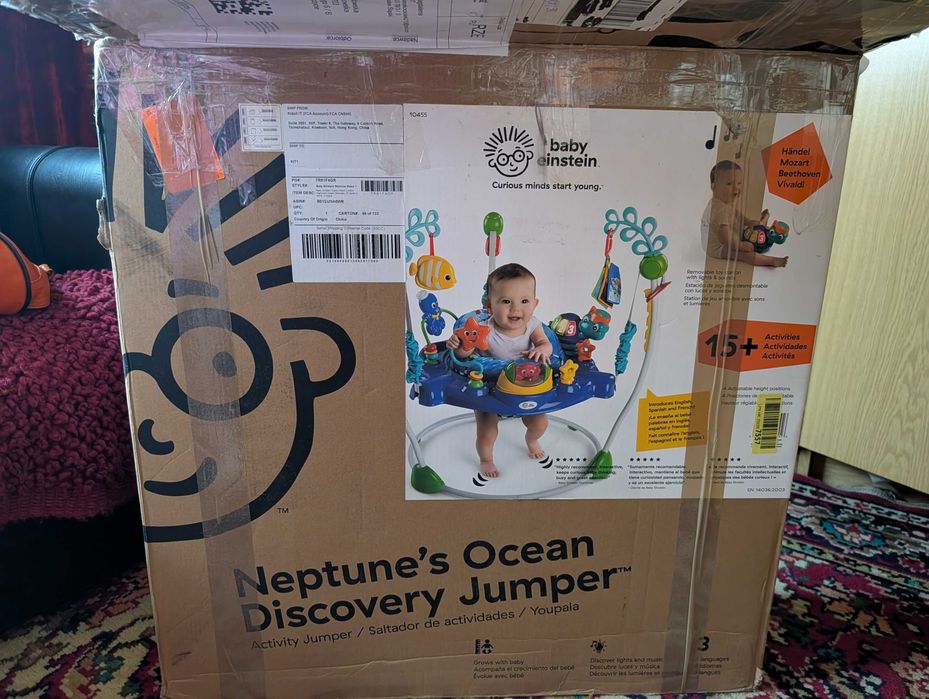 Baby Einstein  Interaktywny Skoczek DZIECIĘCY