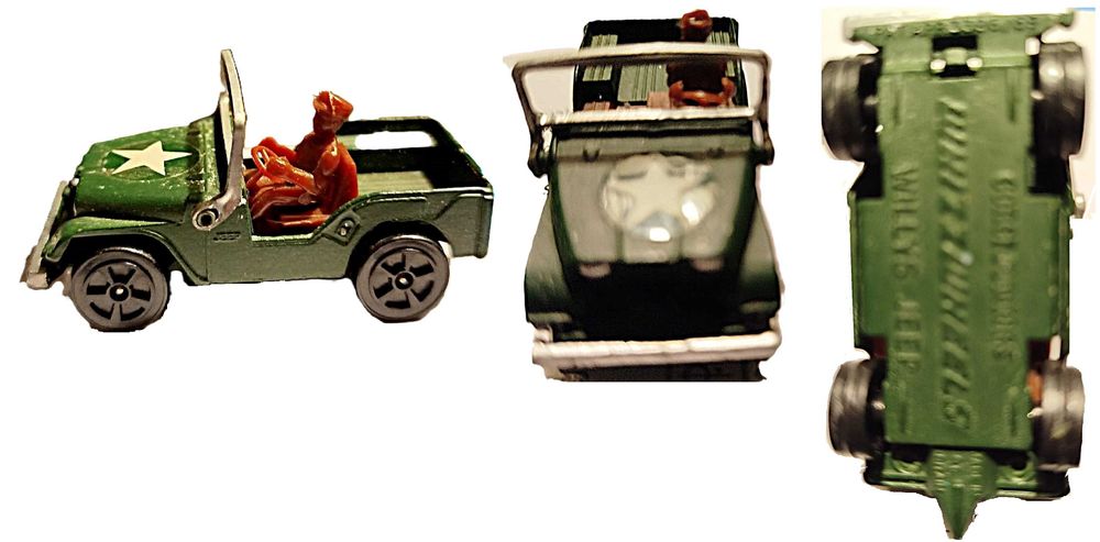 Brinquedos - Jeeps - Willys - Tim-Mee - Solido