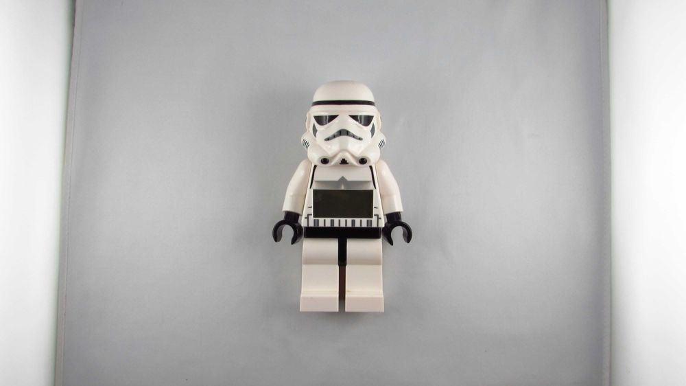 LEGO - Star Wars Stormtrooper - Zegar Budzik Alarm..,