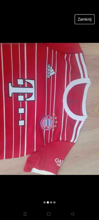 Koszulka piłkarska Bayern Monachium 134 cm, 9 lat OKAZJA!