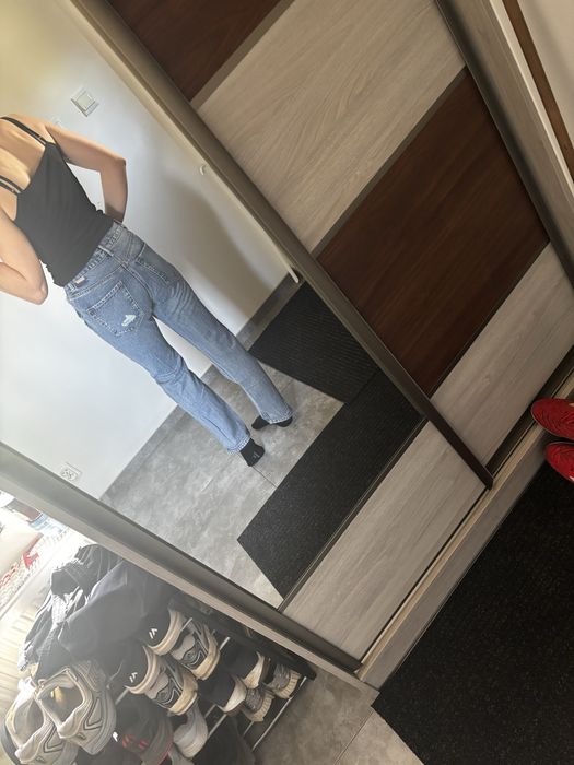 Spodnie mom jeans stradivarius 36