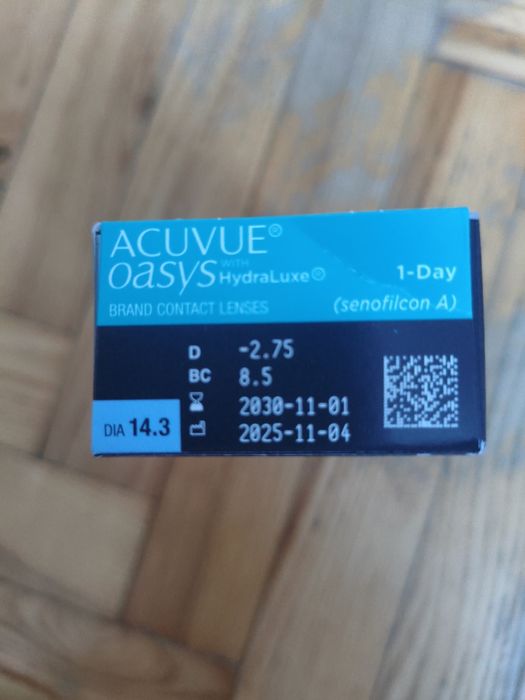 Soczewki kontaktowe -2.75 8.5