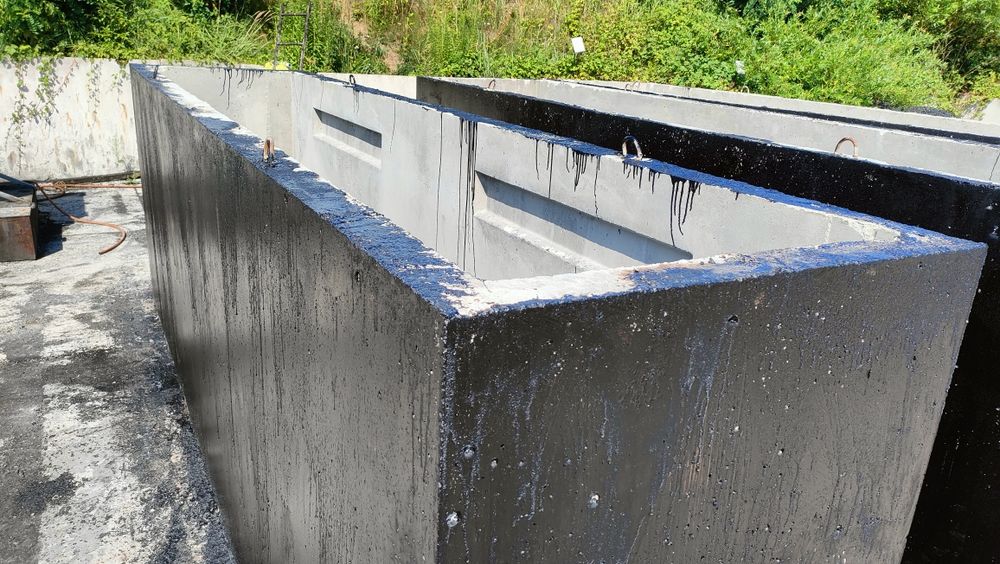 Kanał samochodowy, zbiornik 8m3