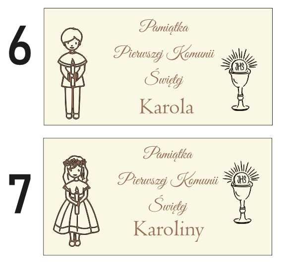 Pudełko na komunię kartka komunija drewniana