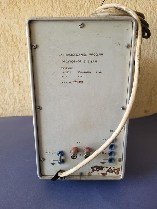 Oscyloskop  Radiotechnika ST-315A||