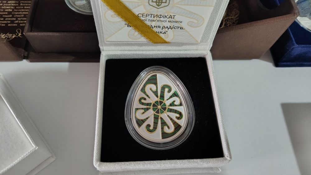 Монети НБУ срібні  2024 2025