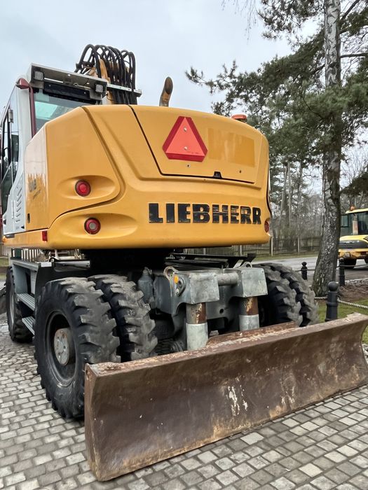 liebherr 918 compact koparka kołowa 3xłyżki