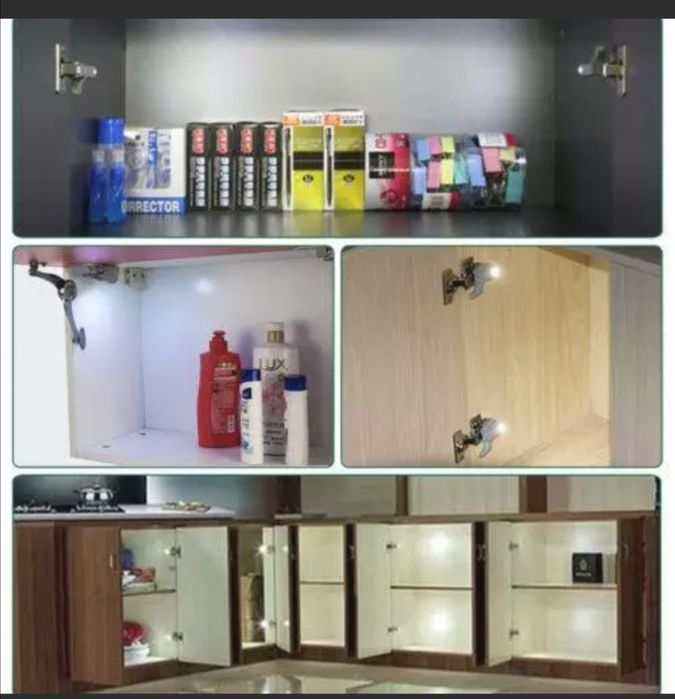 NOVO - Lampada Led para dobradiças, para armário, closet