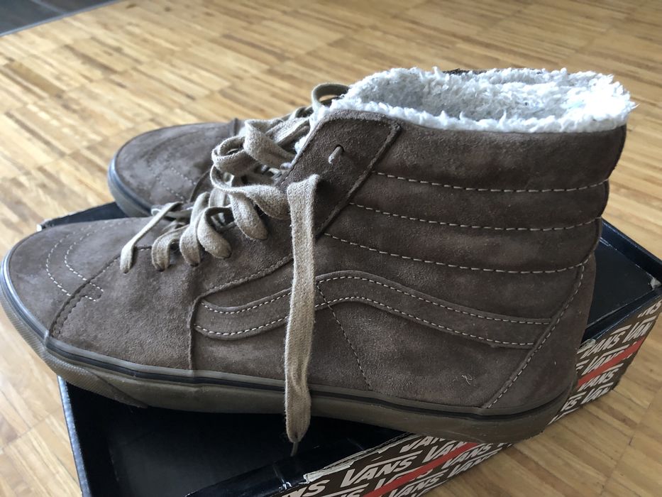 Vans sneakersy męskie zimowe z kożuszkiem rozmiar 45